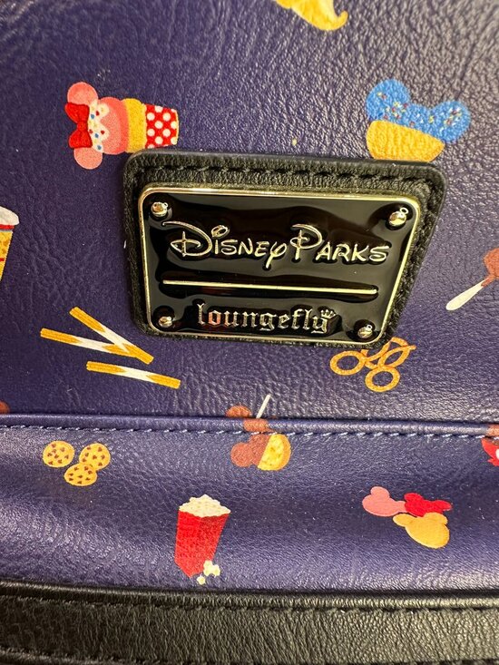 Loungefly Disney Parks Snack Print Mini Backpack Popcorn Treats main image 4